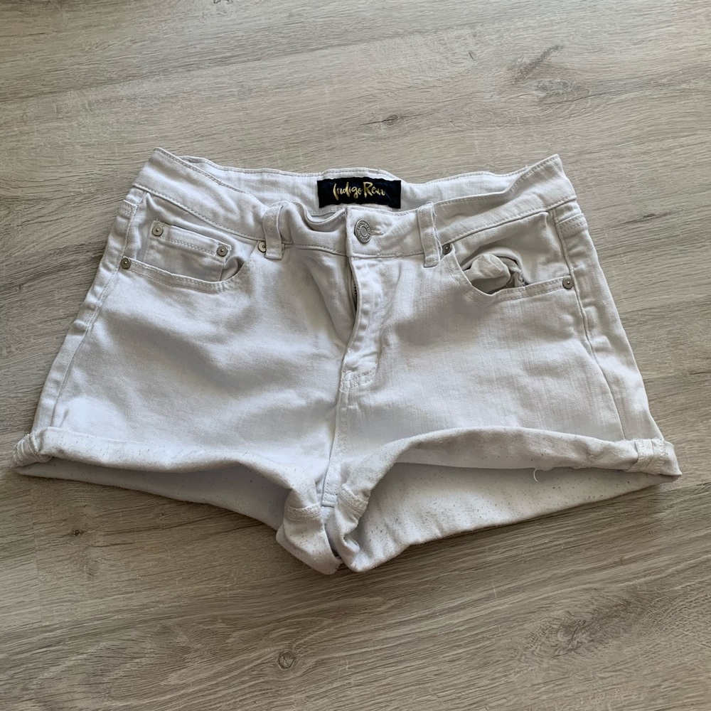 White shorts